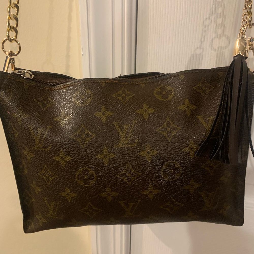 Louis Vuitton Brown Monogram Shoulder Bag